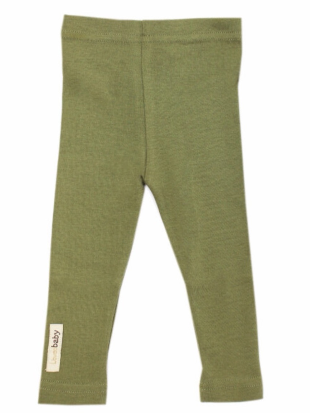 3-6m NWT L'ovedbaby Organic Leggings-Sage Green